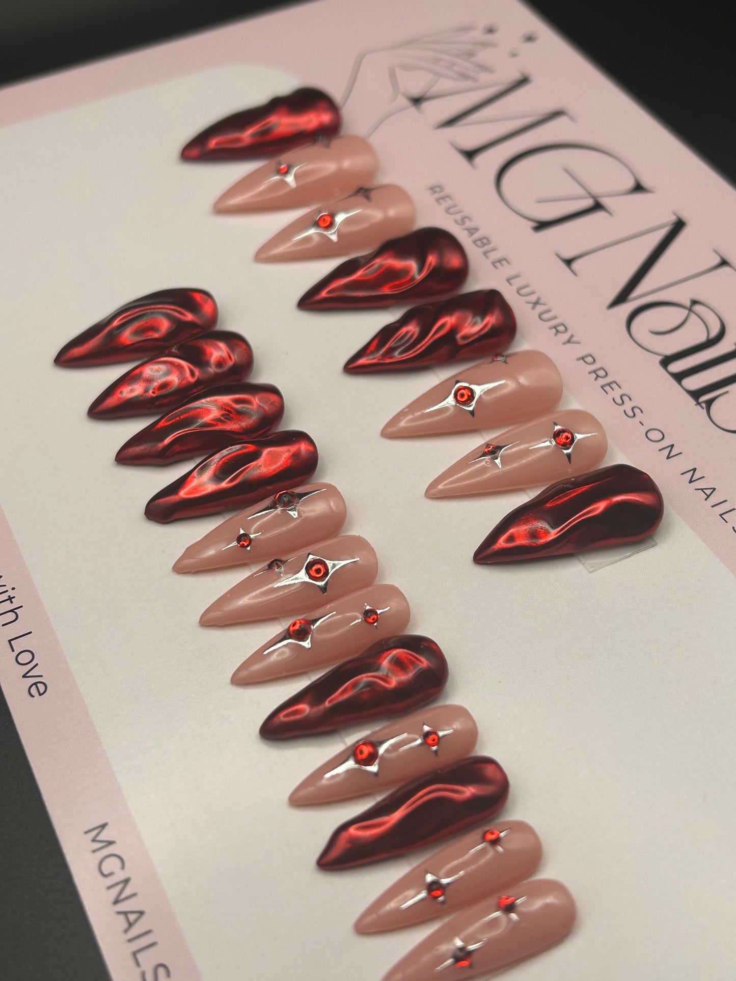 Ready To ship: Ruby Stardust