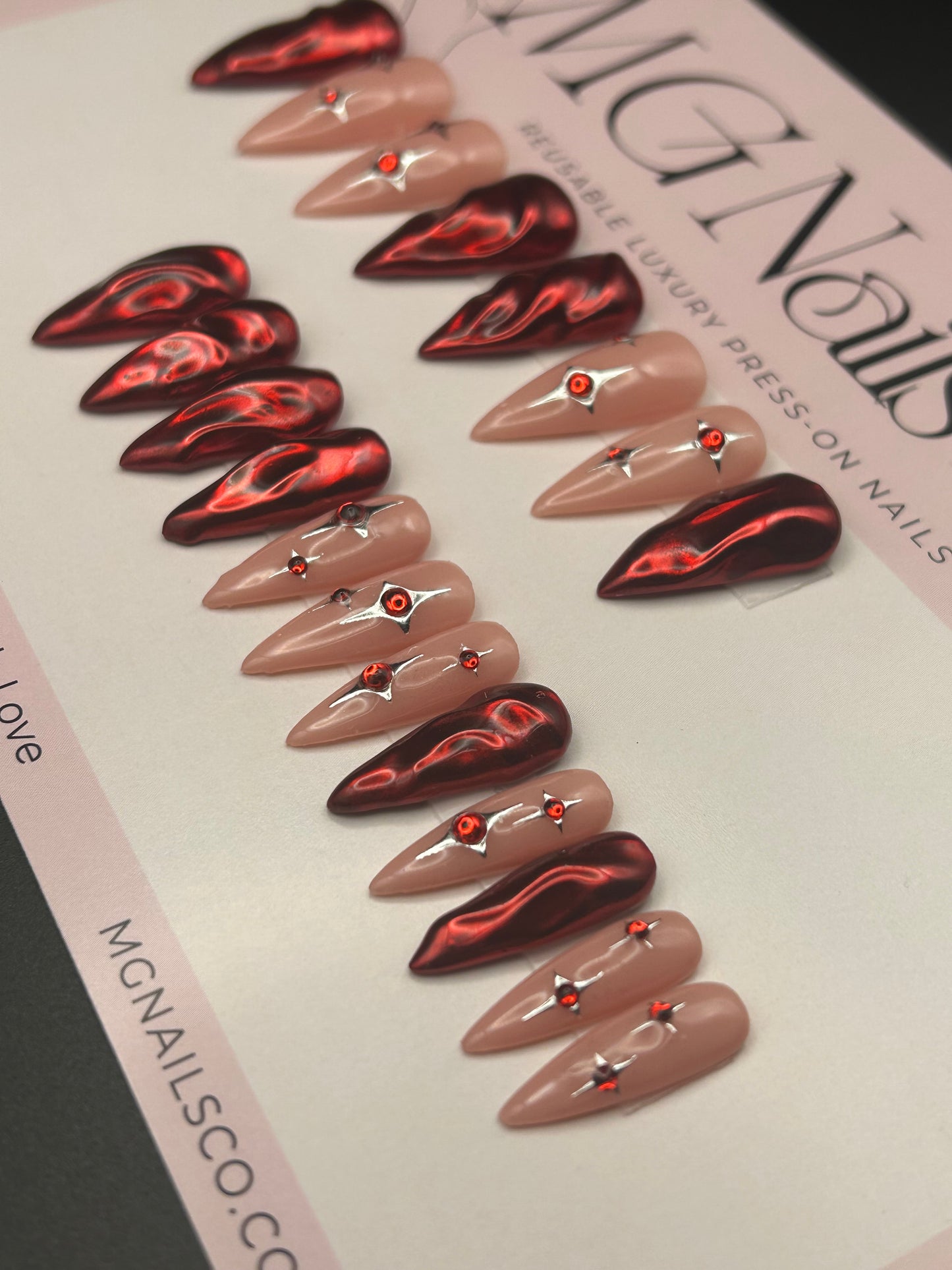 Ready To ship: Ruby Stardust