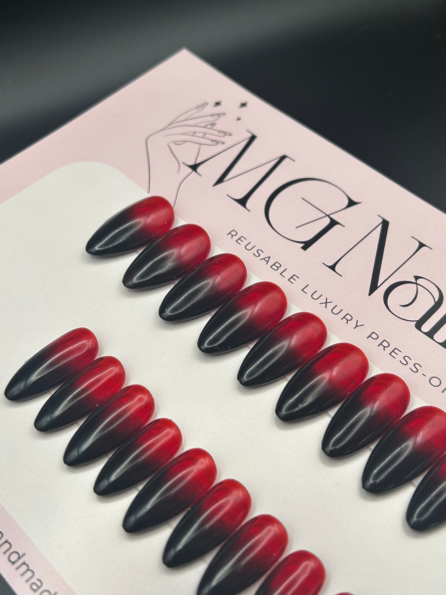 Ready To ship: Crimson Fade