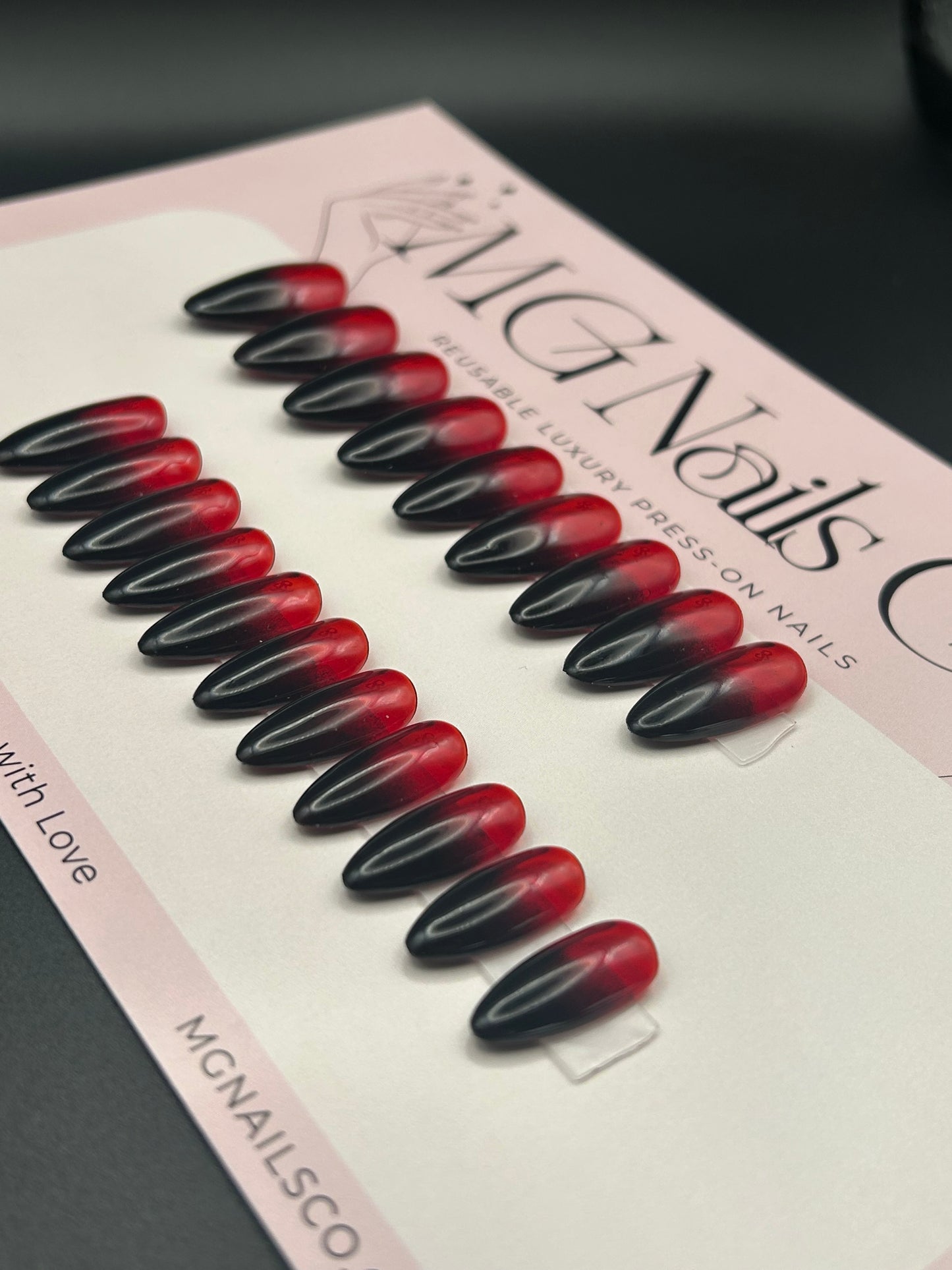 Ready To ship: Crimson Fade