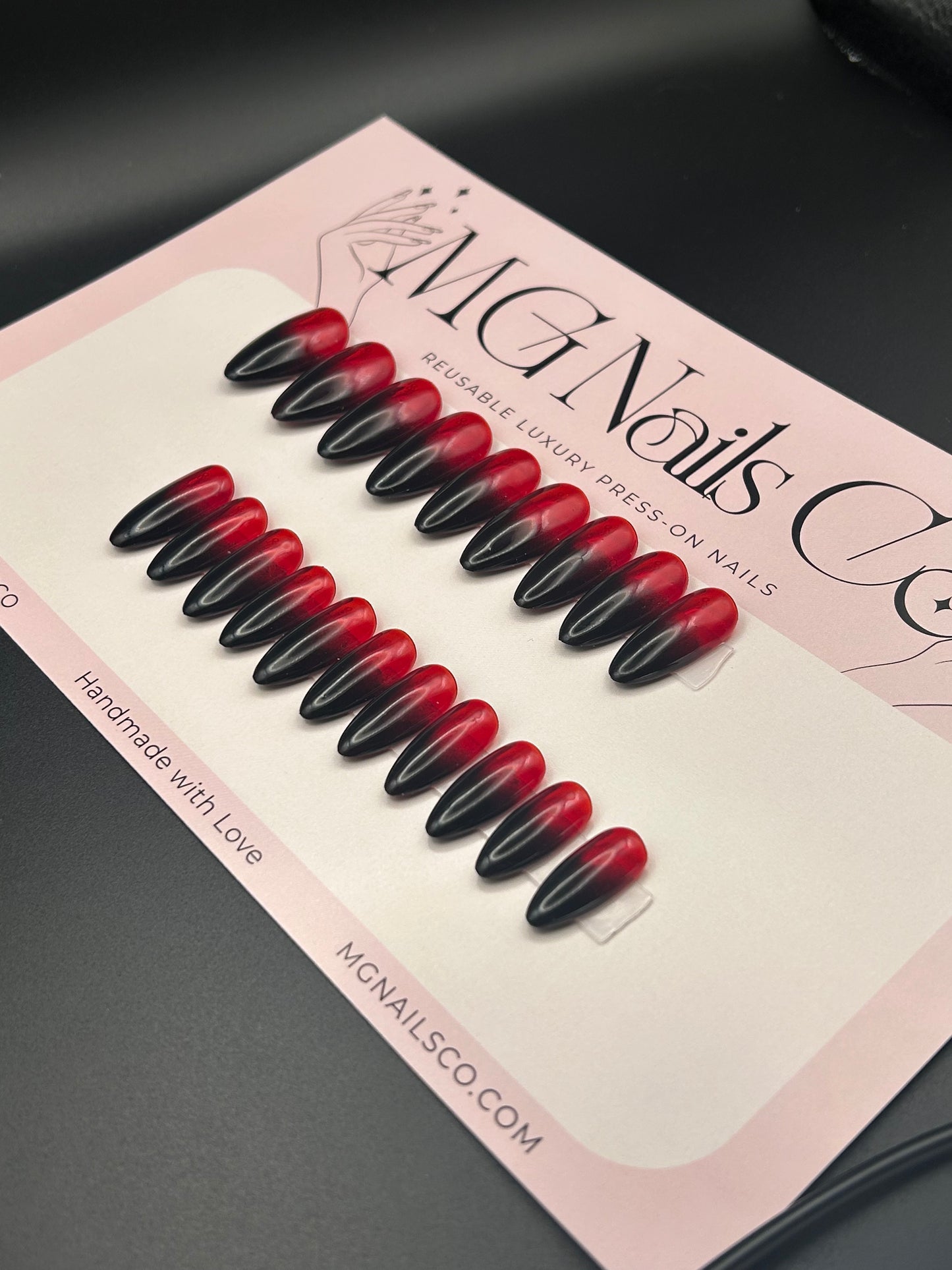 Ready To ship: Crimson Fade